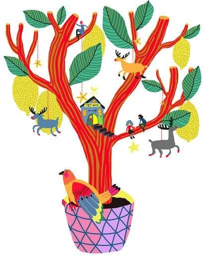 Photocircle Poster / Leinwandbild - Lemon Tree