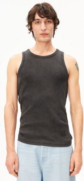 ARMEDANGELS GMT DYE Herren Ripp-Top aus Bio-Baumwoll Mix
