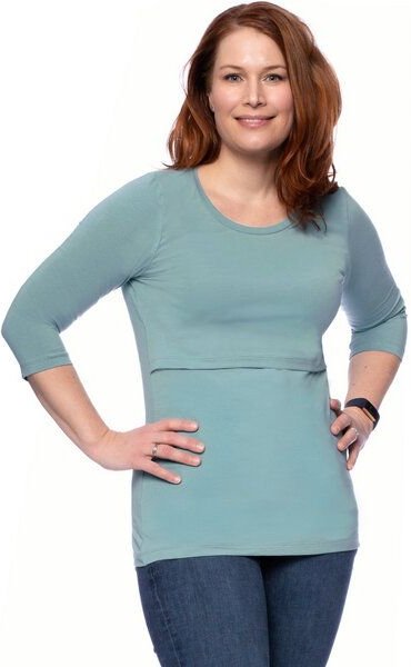 Milchshake 103 BASIC Umstands- und Stillshirt 3/4 Arm aus Bio-Baumwolle