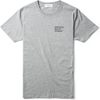 FANTASTIC REALITY STUDIOS FANTASTIC REALITY GREY T-SHIRT – Bio-Baumwolle, Unisex