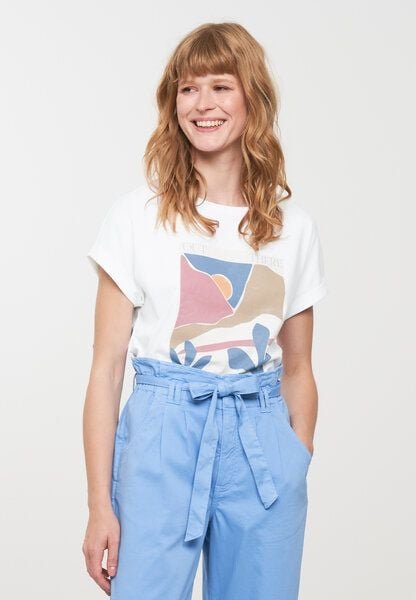 Damen T-Shirt aus weicher Baumwolle (Bio) | T-Shirt CAYENNE OUT THERE recolution