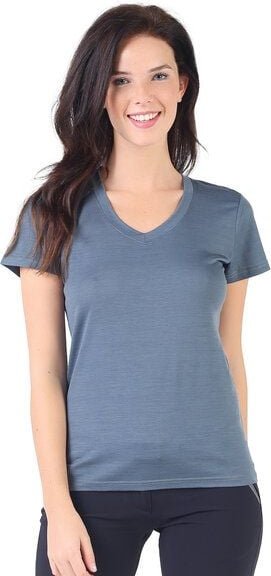 Woolona V-Shirt - CALIMA - 100% Merinowolle