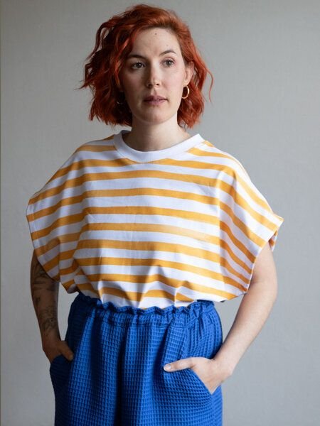 Ecostories Damen T-Shirt Sonnentanz