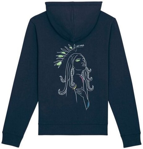 Thumbnail - vis wear Göttin Des Meeres Hoodie aus Bio-Baumwolle