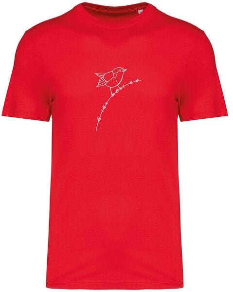 Brandless Basic Bio T-Shirt Rotkehlchen Nr. 4 ( 155 g/m²)