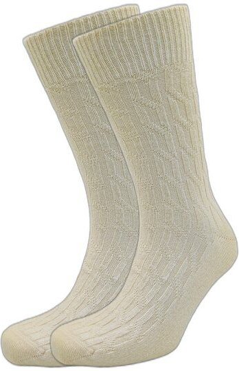 BLS Organic 2er Pack Jaquard Design GOTS zertifizierte Bio-wolle Damen Socken