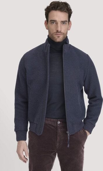 Thumbnail - hessnatur Rhön Blouson Jacke Regular aus regionaler Schurwolle