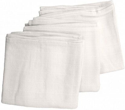 Easy Dort Baby Windeln Aus Bio-Baumwolle - 63x63 Cm (3er Pack)