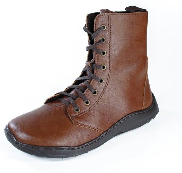 Fairticken Vegane Barefoot Stiefel BOGADO gefüttert mit Reißerverschluß (Microfaser)