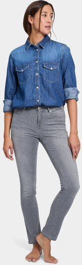 FUTURE:PEOPLE. 09:00 SLIM FIT - MID WAIST- Damen Jeans aus leichtem Stretch-Denim aus Bio-Baumwoll/ Tencel-Mix (30900 0 ...