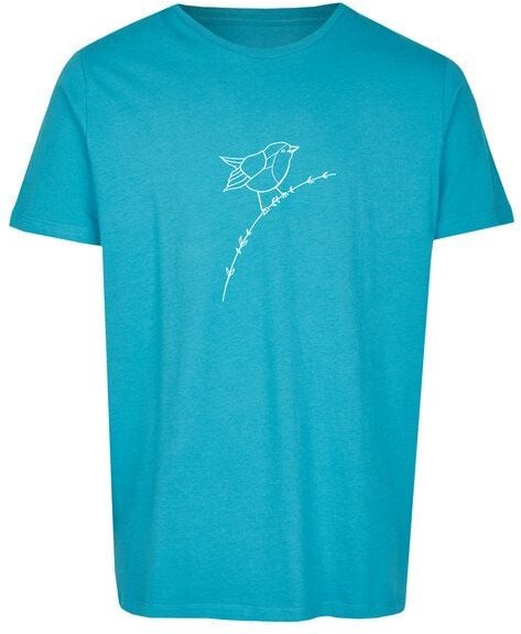 Brandless Basic Bio T-Shirt (men) Nr.2 Rotkehlchen