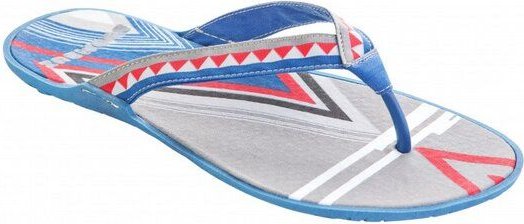 Boombuz Taiga dressed Herren mehrfarbiger Zehentrenner 100% Natur