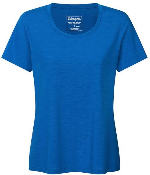 Kaipara - Merino Sportswear URBAN Merino Shirt Damen Kurzarm Regular 200 weiter Halsausschnitt