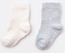 Biorganic Basic Socken gemustert 2er Pack