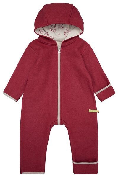 loud + proud Babys & Kinder Overall Wollwalk, GOTS-zertifiziert