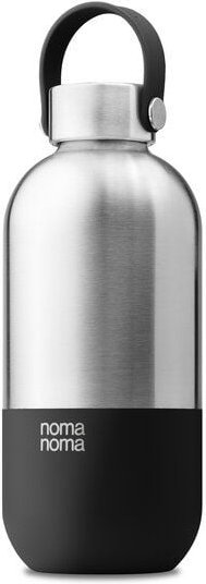 noma noma Edelstahl Trinkflasche Kohlensäure geeignet - Thermosflasche 500ml, 750ml, 1l