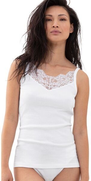 Mey Damen Spaghetti-Top Organic mit Spitze Bio-Baumwolle