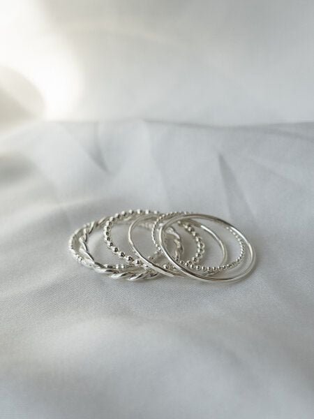 ST'ATOUR ALEXIA III – Set aus 6 Stapelringen