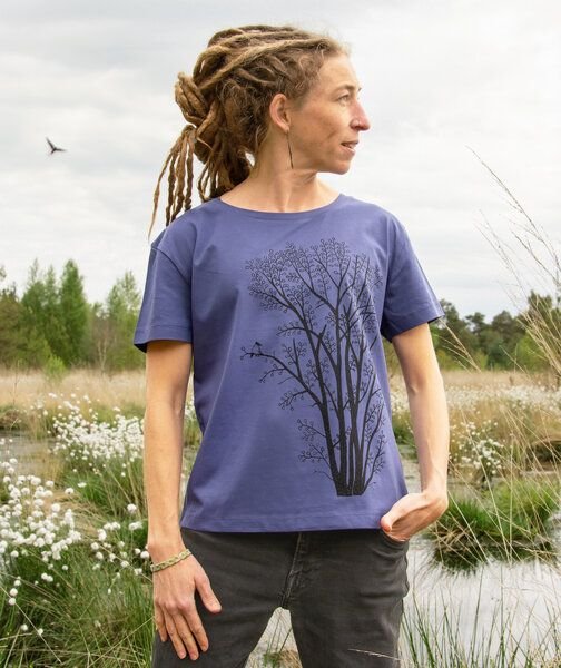 Cmig Damen T-Shirt Erle mit Elster