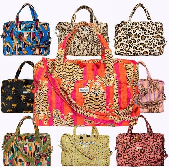 KIKOONI handgefertigte große Reisetasche " TRAVELER BAG "