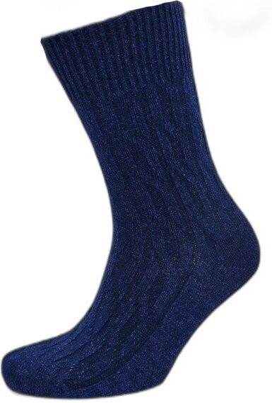 BLS Organic Jaquard Design GOTS zertifizierte Glitter Bio-wolle Damen Socken