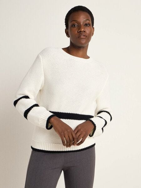 Thumbnail - LANIUS Blockstreifen Pullover aus Bio-Baumwolle