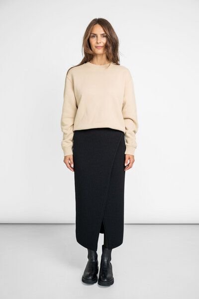 STORY OF MINE Strickrock aus Ecovero & recycelter Wolle