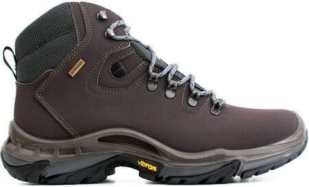 Will's Vegan Shop WVSport wasserdichte Wanderschuhe Dunkelbraun Herren