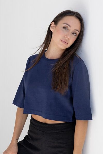 Marenika Crop-Top Elisa aus Bio-Baumwolle