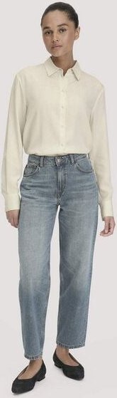 hessnatur Jeans NELE High Rise Barrel Leg aus reinem Bio-Denim