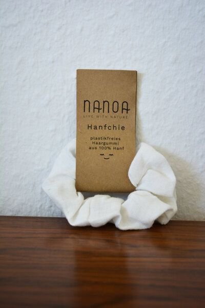 Nanoa Hanfchie - Scrunchies aus 100% Hanf