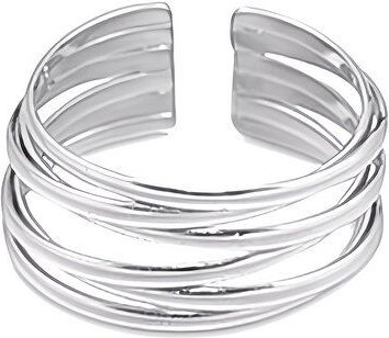 Größenverstellbarer Contour Ring ca. Ø 17 - 20mm von Elektropulli