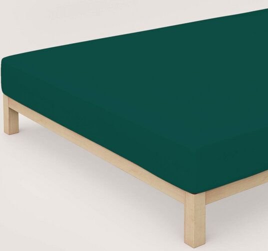 Thumbnail - Schlafgut Spannbettlaken Pure - 95% Biobaumwolle, 5% Elasthan - Matratzenhöhe von 18-35cm