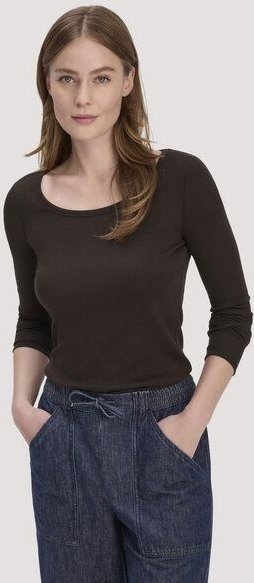 hessnatur Softrib Longsleeve Fitted aus Bio-Baumwolle und TENCEL Modal