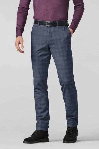 MEYER PRINCE OF WALES BAUMWOLL CHINO