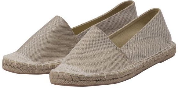 Japanwelt Espadrilles Damen Espadrilles Glitzer Canvas Slipper Sommerlatschen ALS Abendschuh