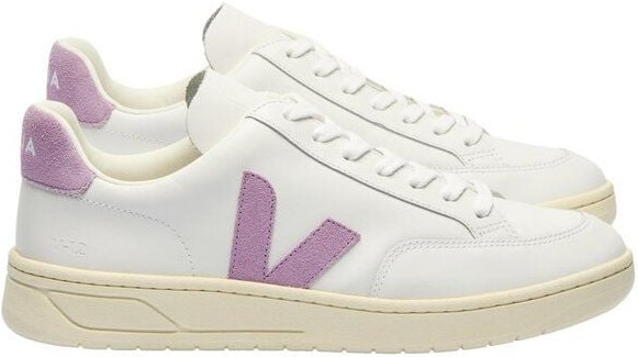 Veja Damen-Sneaker V-12 Extra White Orchid