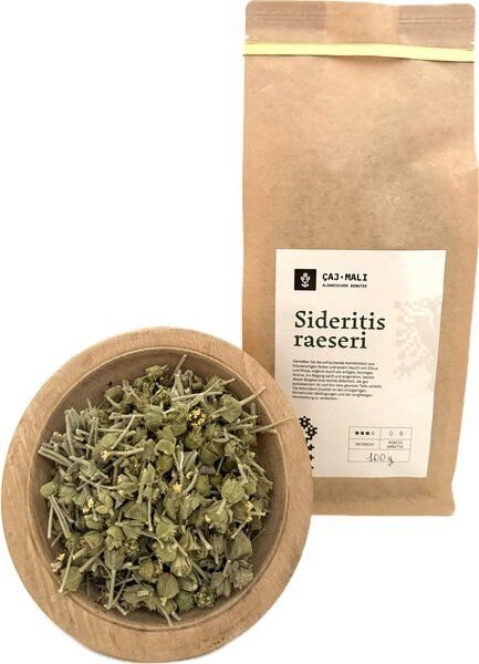 Griechischer Bergtee aus Albanien - Caj Mali - Sideritis Raeseri - geschnitten