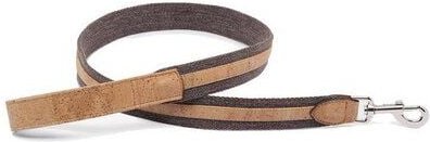 Thumbnail - Kork-Deko Breite Hundeleine aus Kork in BEIGE oder ROT-BRAUN | Leine für Hunde | beige | rot