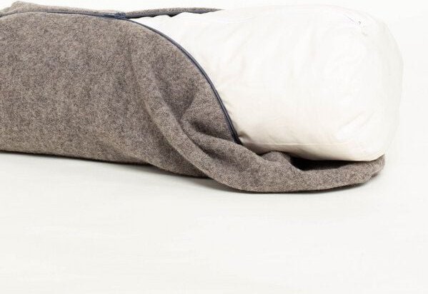 nahtur-design Nackenrolle aus Flauschloden mit Naturfüllung