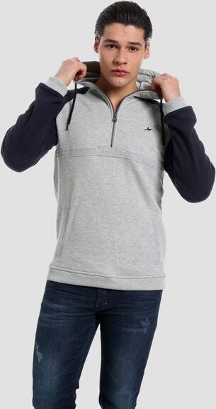 ORGANICATION MOR-4004 H.ZIPPER HOODIE