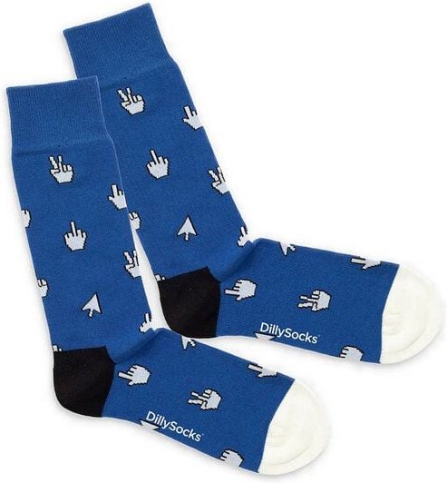 Thumbnail - DillySocks Socken Cursor Curse aus Biobaumwoll-Mix
