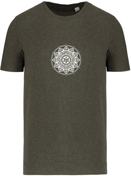 Brandless Basic Bio T-Shirt Anahata Chakra Nr. 4 ( 155g/m²) XXS - 5 XL