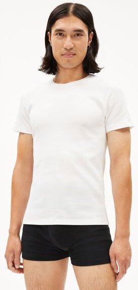 Thumbnail - ARMEDANGELS HELMAAR RIB Herren Ripp-T-Shirt aus Bio-Baumwoll Mix