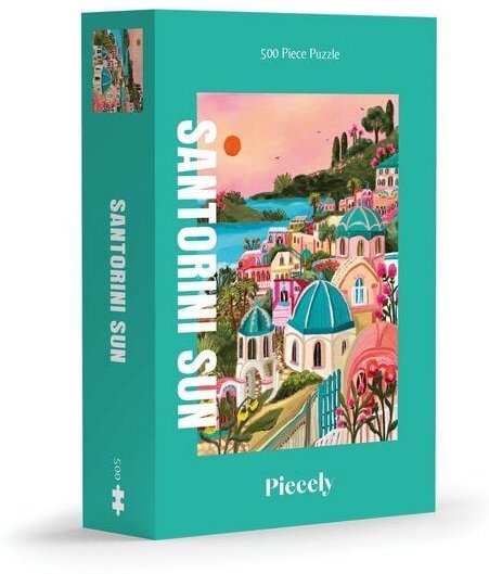 Piecely Santorini Sun Griechenland Puzzle, 500 Teile