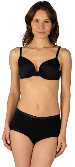 Elsie Unterhosen Damen 5er Pack Taillenslip mit Spitze aus Baumwolle Stretch