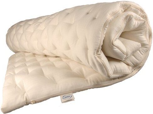 Speltex Hirseschale im 3 cm Punktstepp Matratzentopper