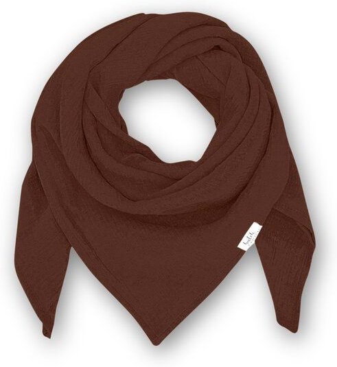 Hutch&Putch Musselin Halstuch - Schal - Tuch für Erwachsene (Damen und Herren) einfarbig aus 100% Bio-Baumwolle