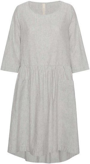 GROBUND Das Kleid Nuka - GOTS zertifiziert aus 60% leinen/40% Bio-Baumwolle