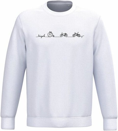 Brandless Basic Bio Unisex Sweatshirt Nr.3 Bicycle Line 350g/m²